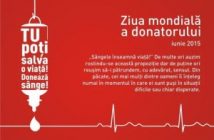 Campanie de donare de sânge, de Ziua Mondială a Donatorului