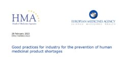 Zece recomandări EMA în vederea prevenirii și atenuării deficitelor de medicamente